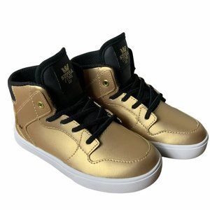 NEW! Supra Gold High Top Sneakers